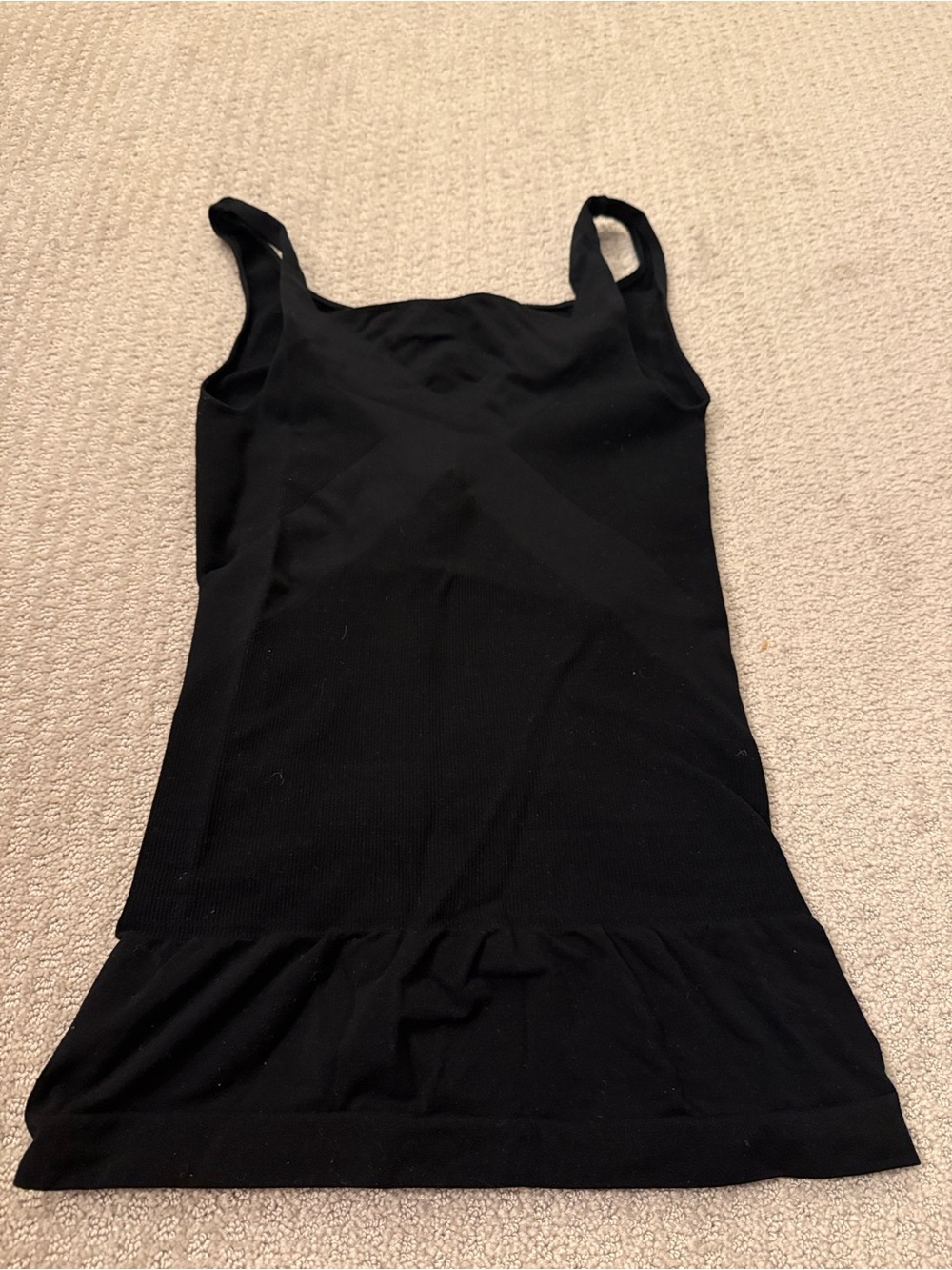 BLANQI Seamless Maternity Support Tank - Black - Picture 2 of 4